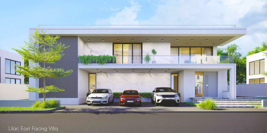 East Facing Triplex Villa