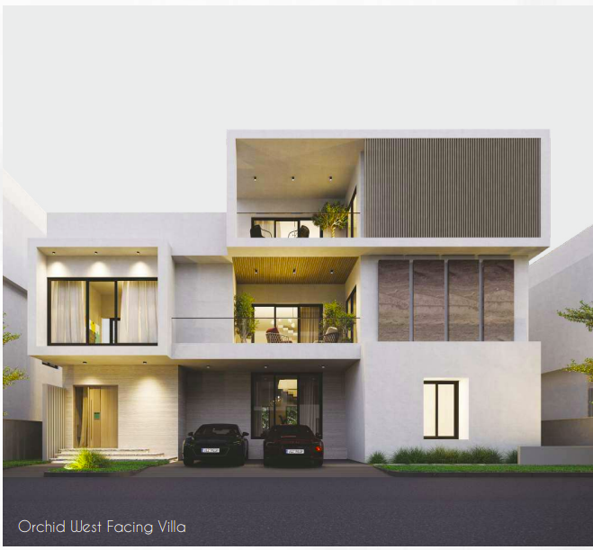 West Facing Triplex Villa
